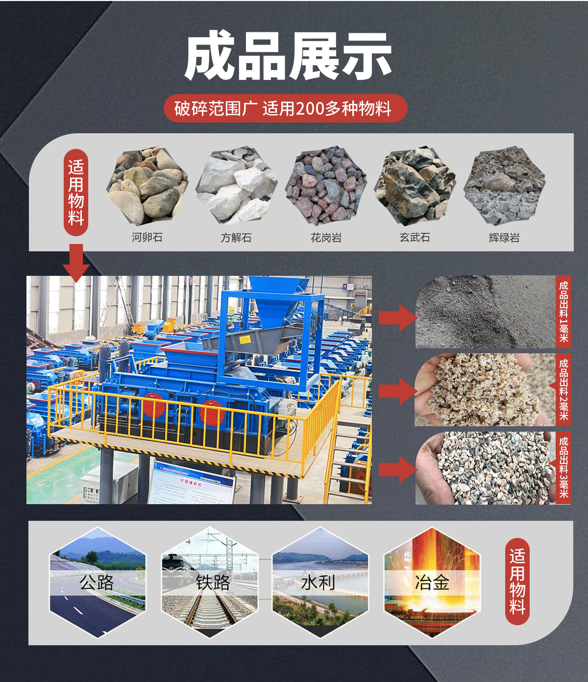 河卵石對輥制砂機(jī)價格
